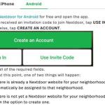 do you need a code to join nextdoor
