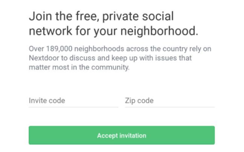Nextdoor com Join Invite Code